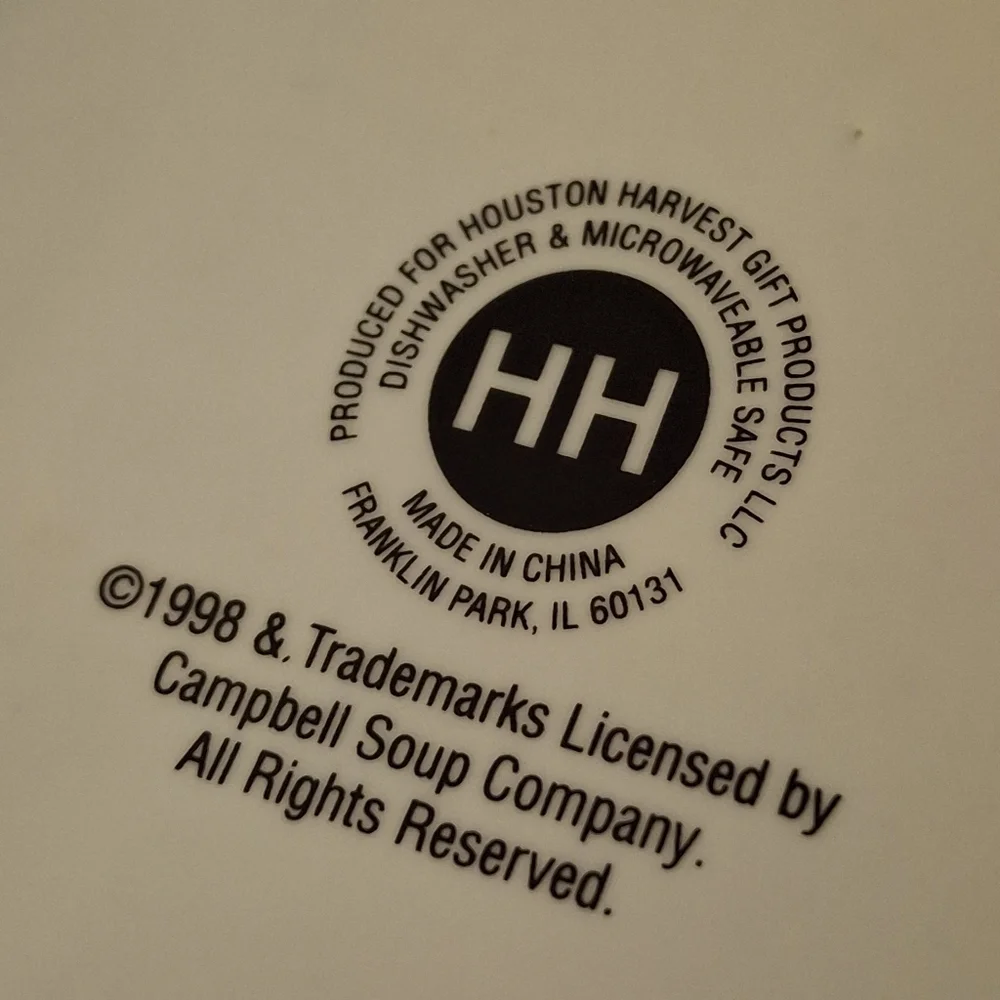 Campbells Soup Company 1998 Houston Harvest Vintage Collectible Kid Soup Mug